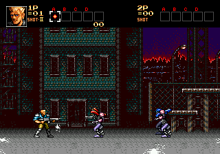 Contra - Hard Corps (USA) In game screenshot